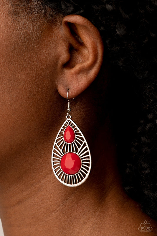 Prima Donna Diva - Red earrings