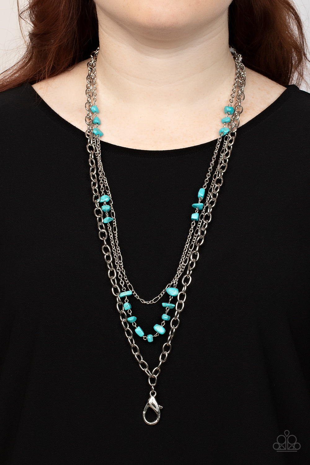 Abundancia Artesanal - Collar Azul