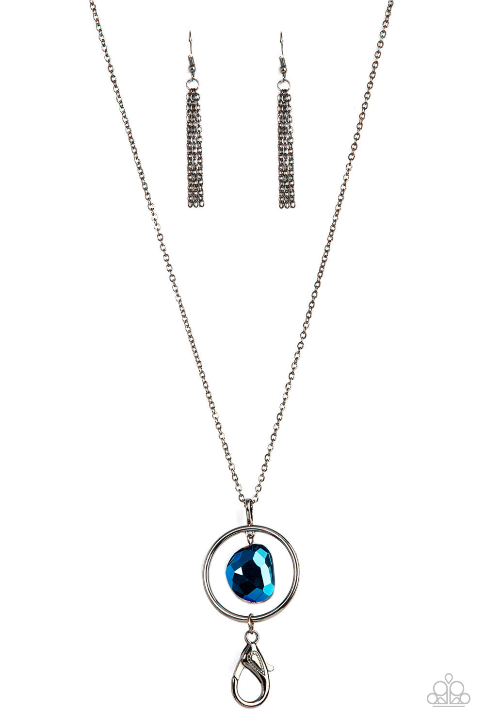 Hands-Down Dazzling - Collar azul (cordón)