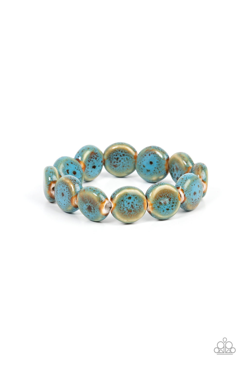 Earthy Entrada - Blue bracelet