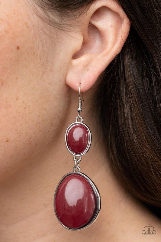 Soulful Samba - Red earrings