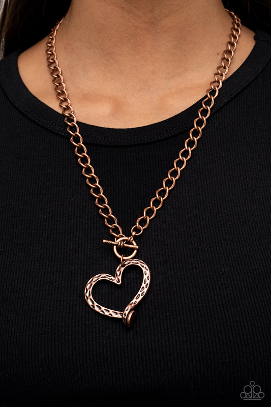 Reimagined Romance - Copper necklace