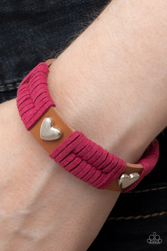 Deseo de viajar - Pulsera rosa