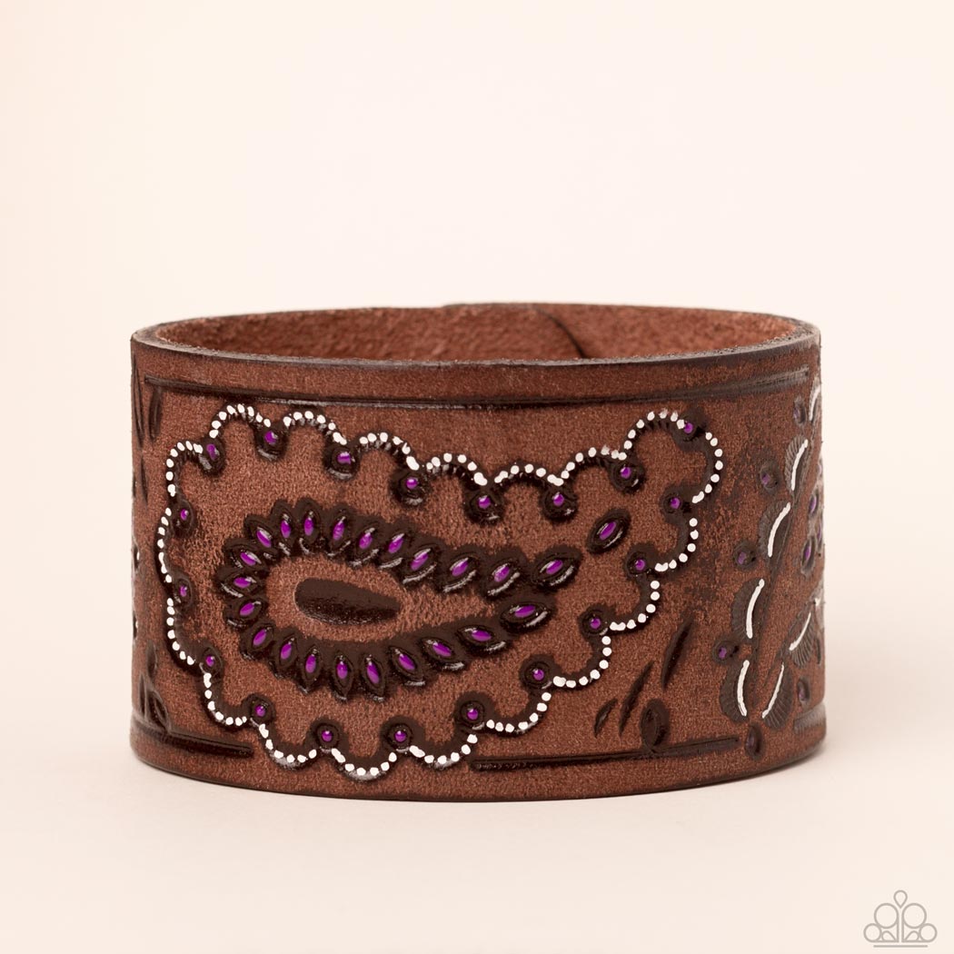 Pulsera Paisley Pioneer - Morada