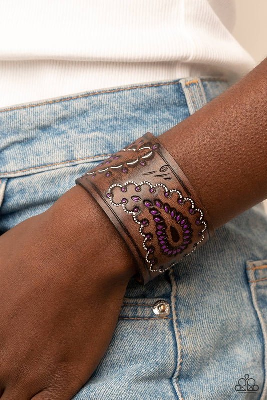 Pulsera Paisley Pioneer - Morada