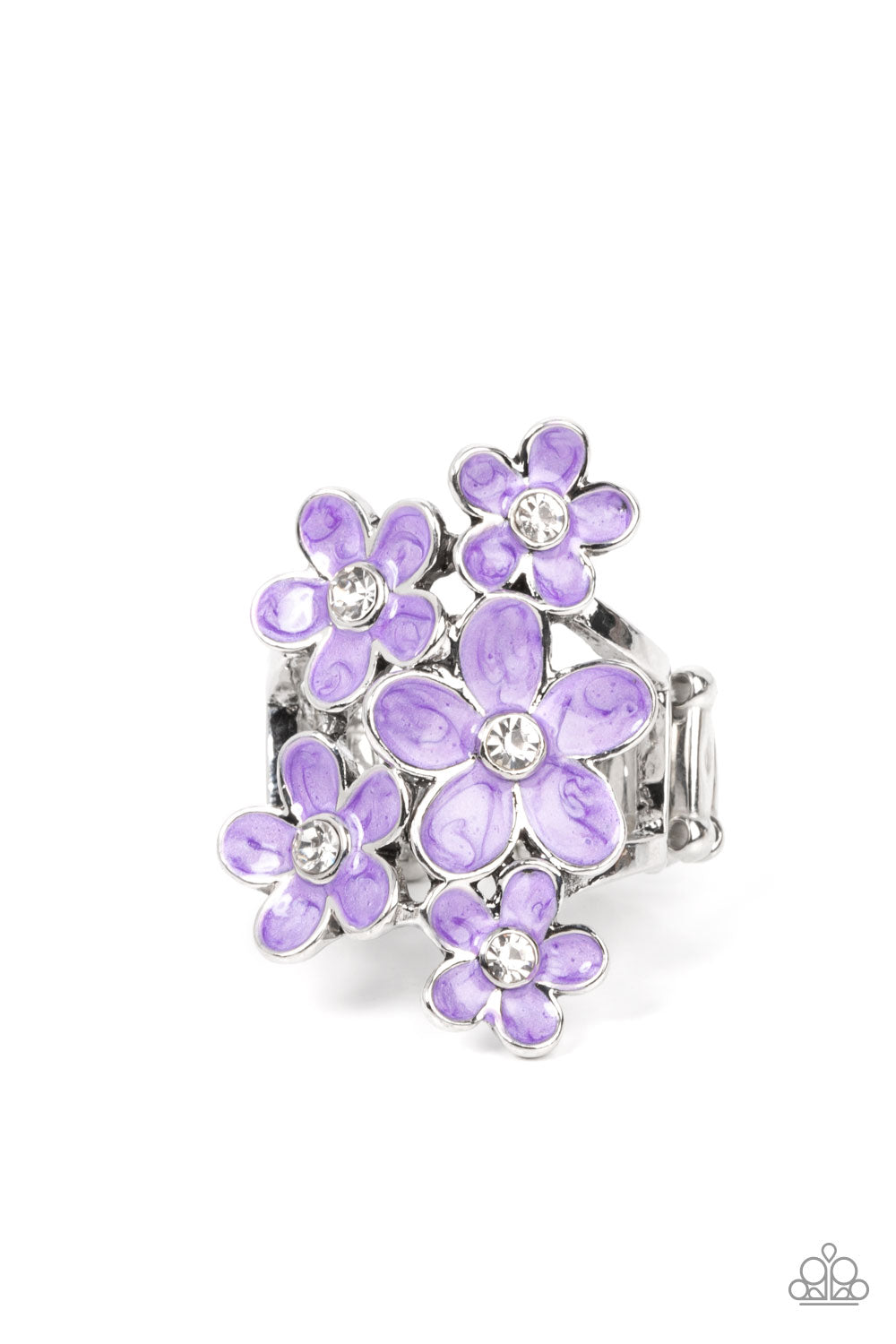 Boastful Blooms - Purple ring