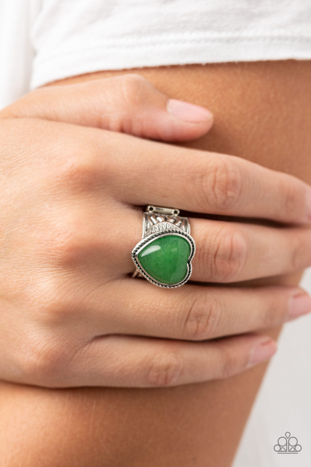 Admirador de la Edad de Piedra - Anillo verde
