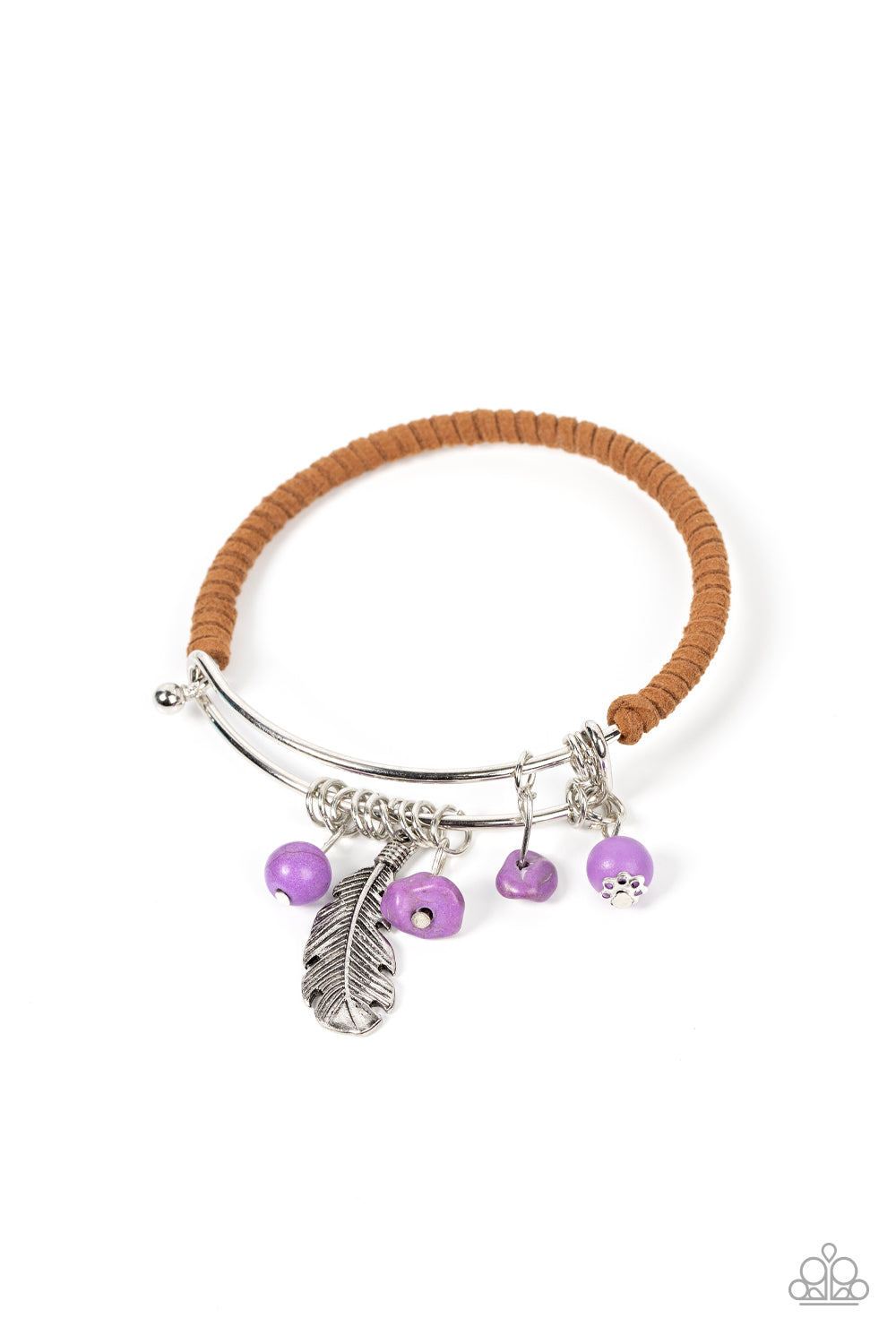 Running a-FOWL - Pulsera morada