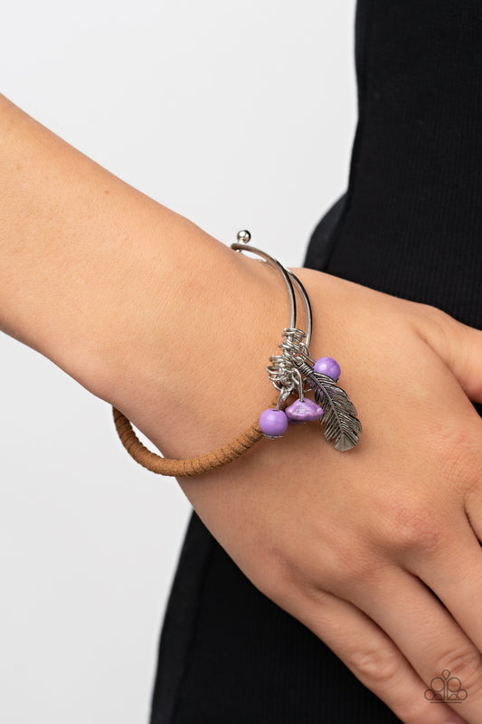 Running a-FOWL - Pulsera morada