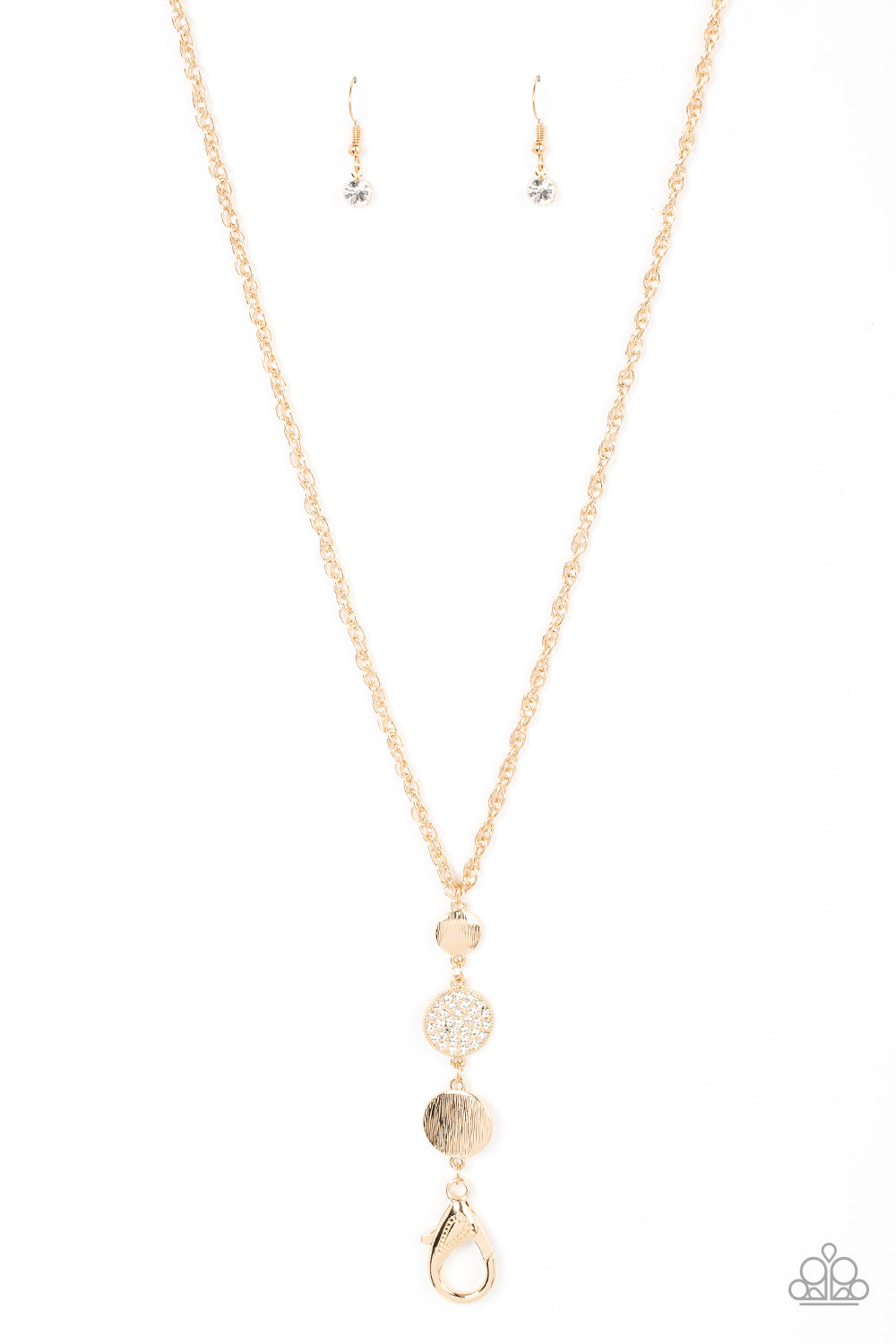 Positively Planetary - Gold necklace