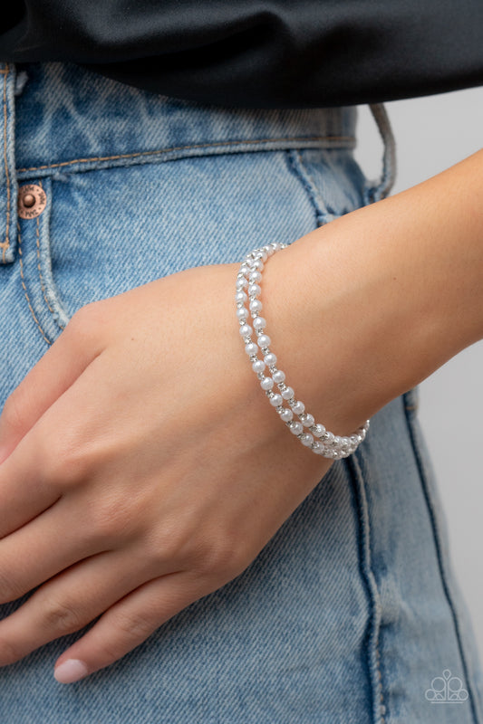 Regal Wraparound - Pulsera blanca
