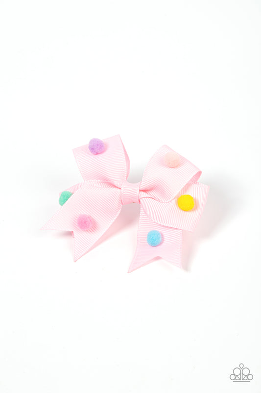 Pom Poms Promenade - Pink hair accessories
