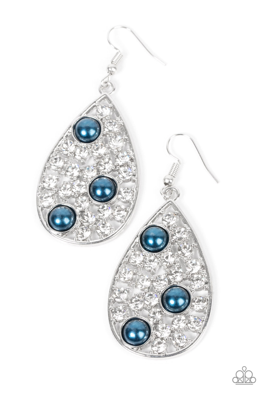 Pendientes azules Bauble Burst