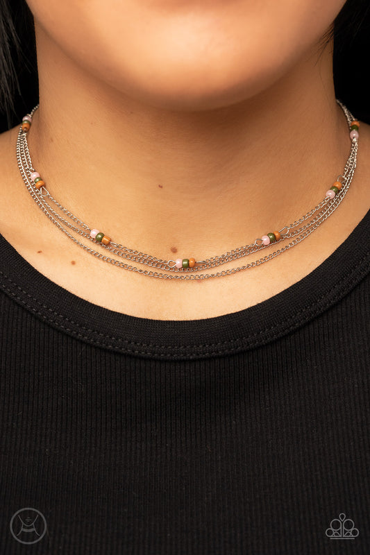 Bountifully Beaded - Collar multi