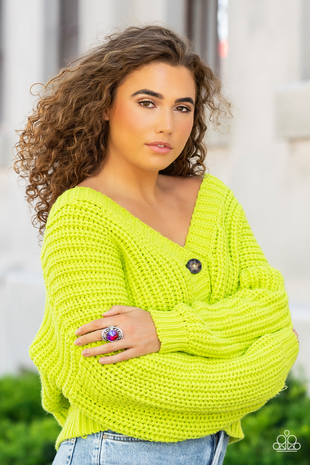 Jardín Galáctico - Anillo rosa brillante 2022