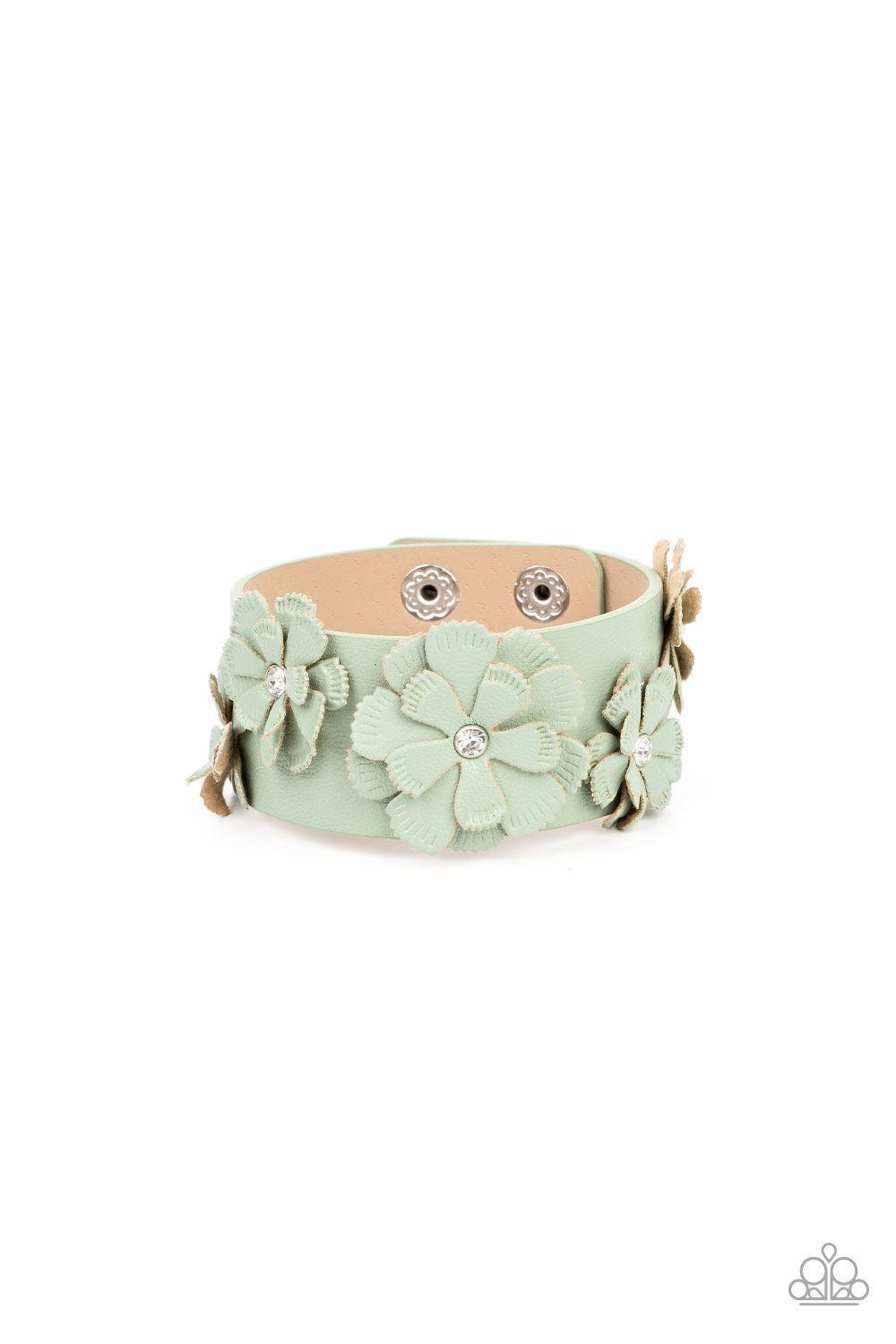 ¿Qué haces tú? - Pulsera verde POSIES
