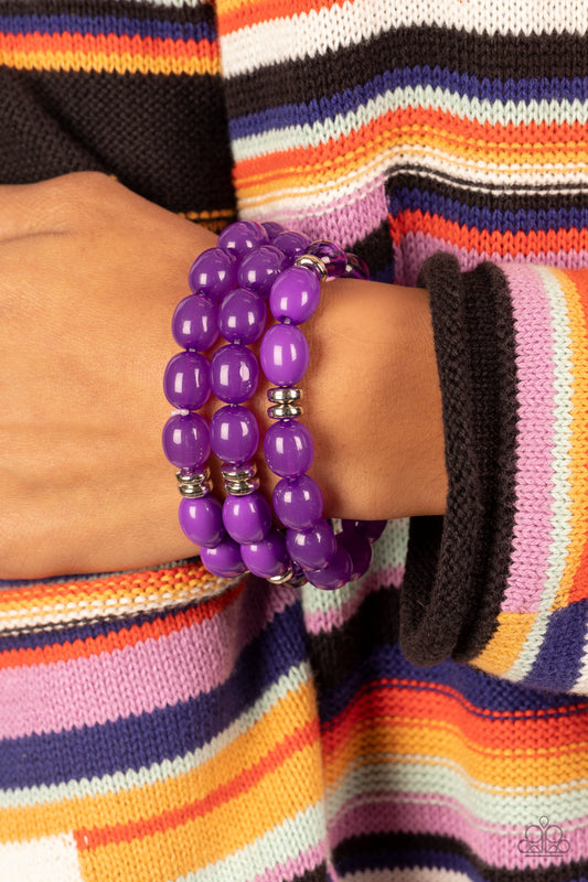 Coastal Coastin - Purple bracelets