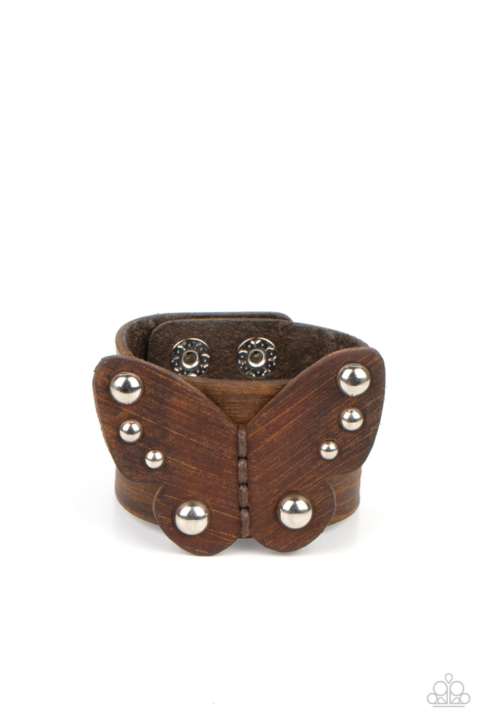 Butterfly Farm - Brown bracelet