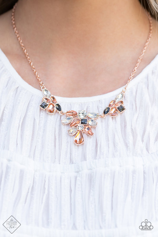 Completely Captivated - Rose Gold necklace fashion FIX April 22'