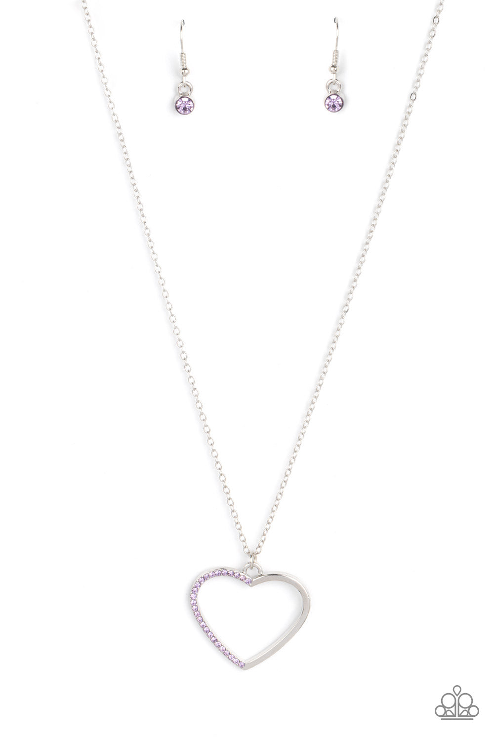 Love to Sparkle - Purple necklace