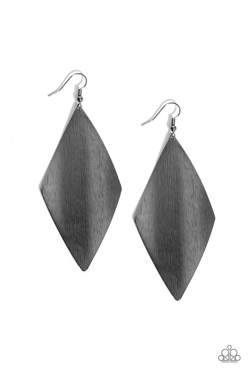 Retro Rally - Pendientes negros \