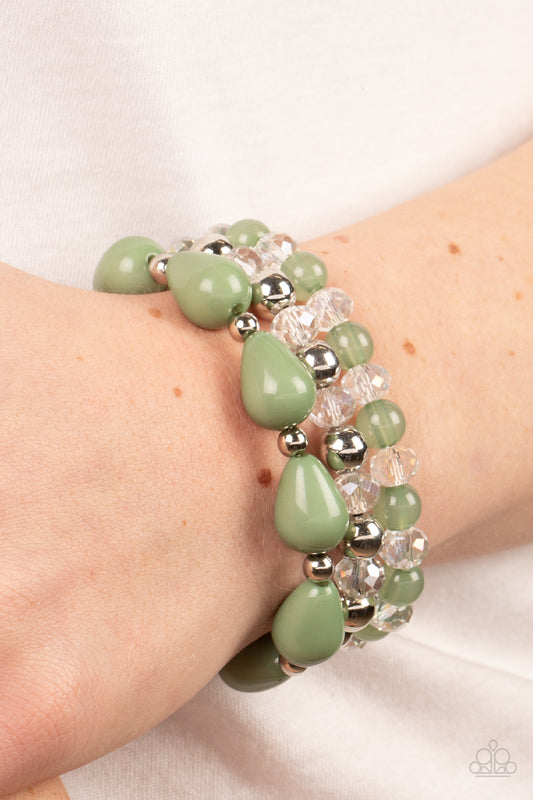 Brunch junto a la playa - Pulsera verde