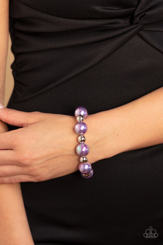 UN PAISAJE DE SUEÑOS HECHO REALIDAD - Pulsera morada -