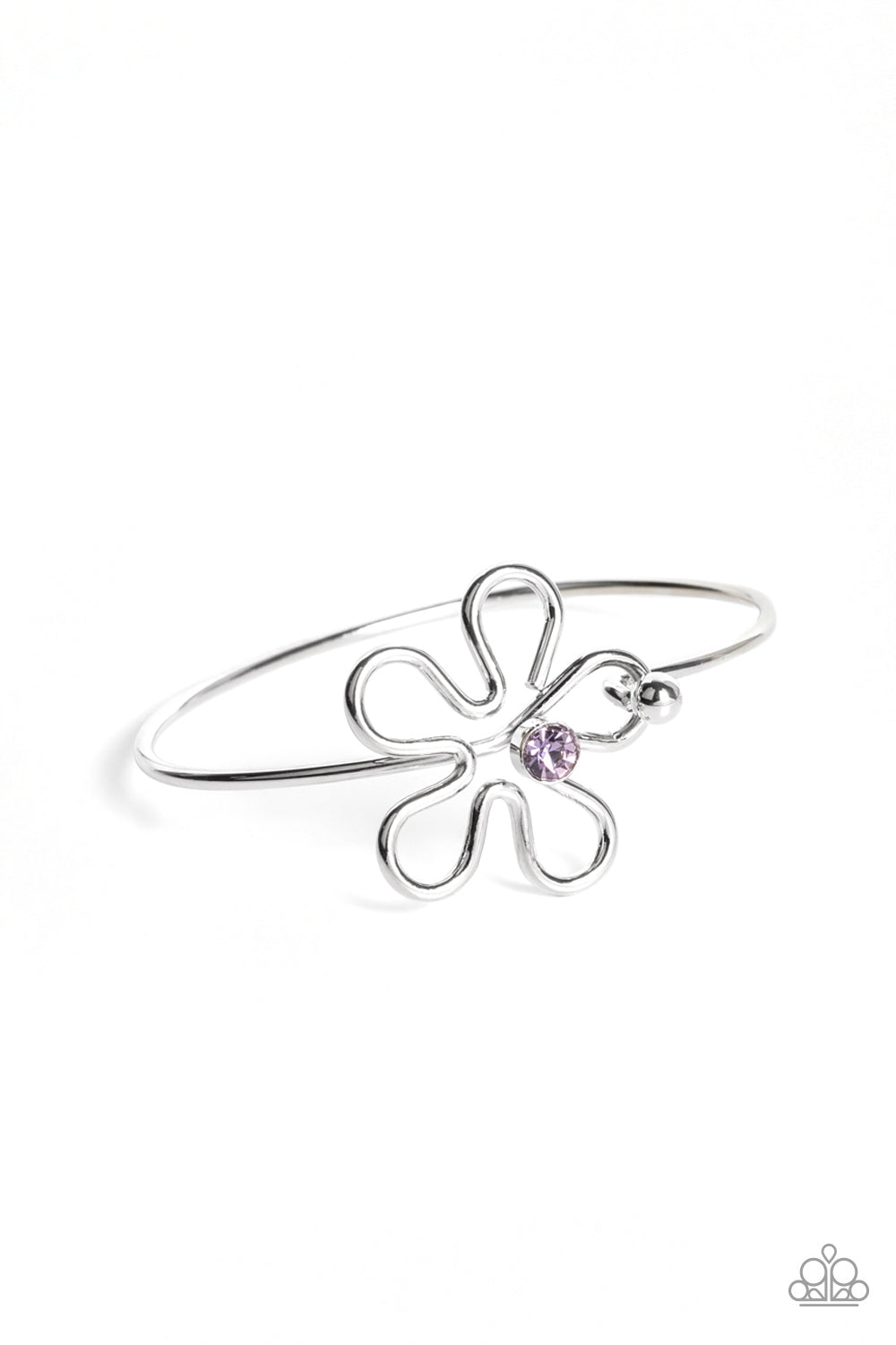 Innovación Floral - Pulsera morada