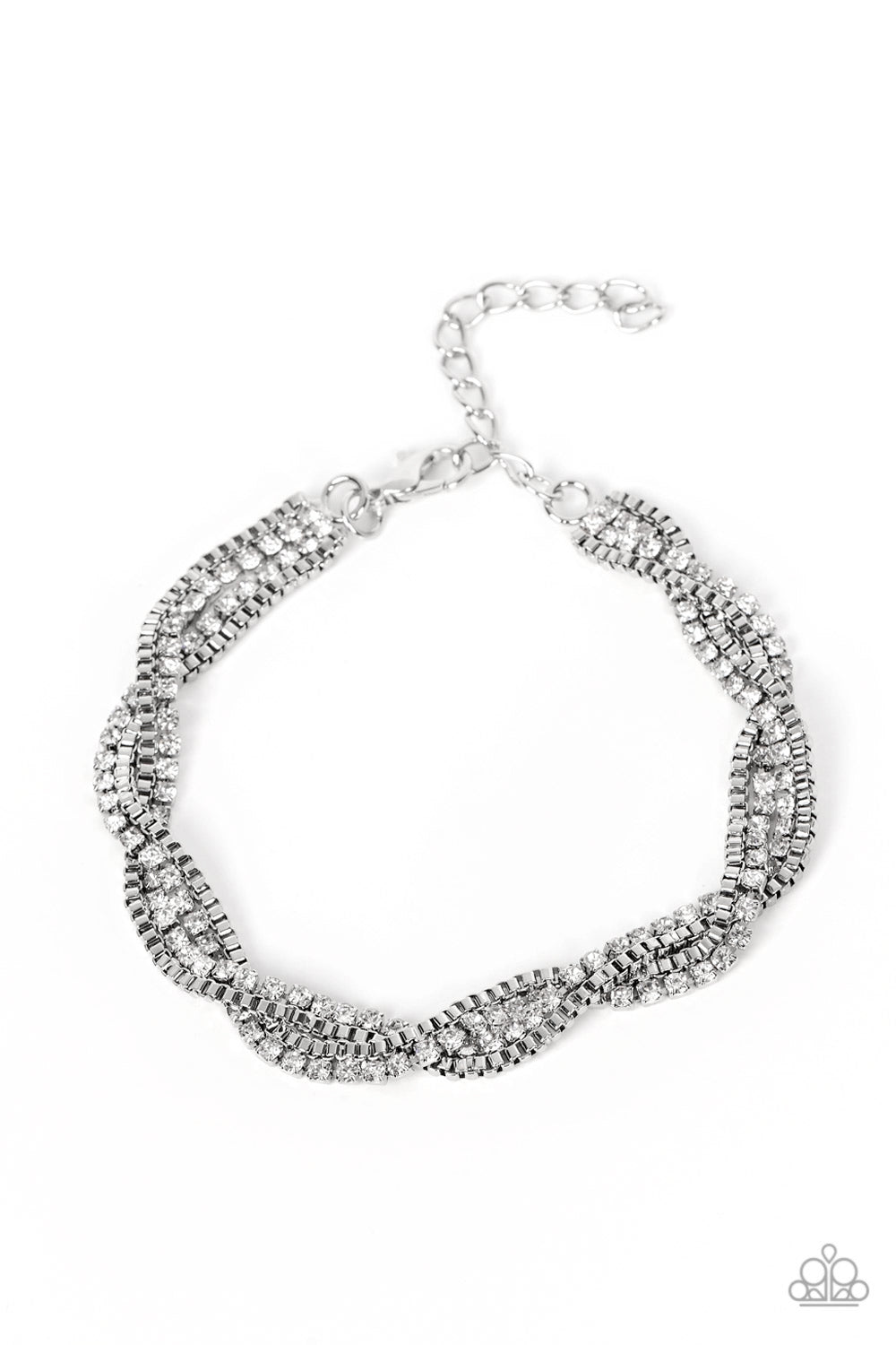 Box Office Bling - Pulsera blanca