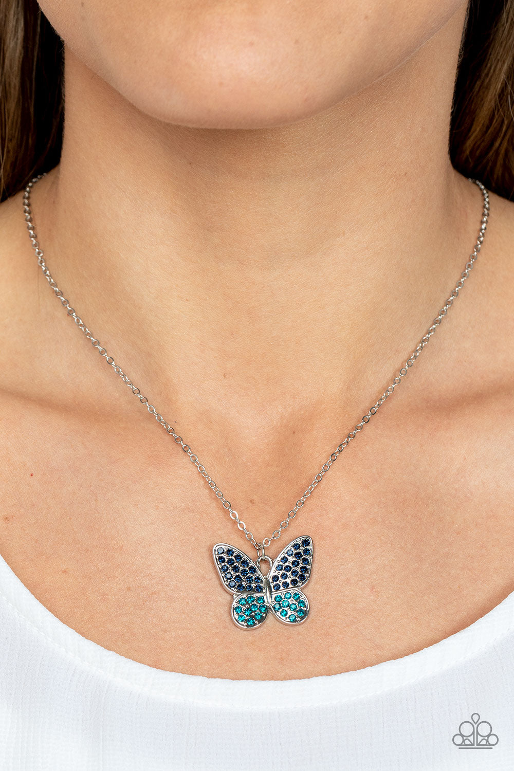 Flutter Forte - Collar azul