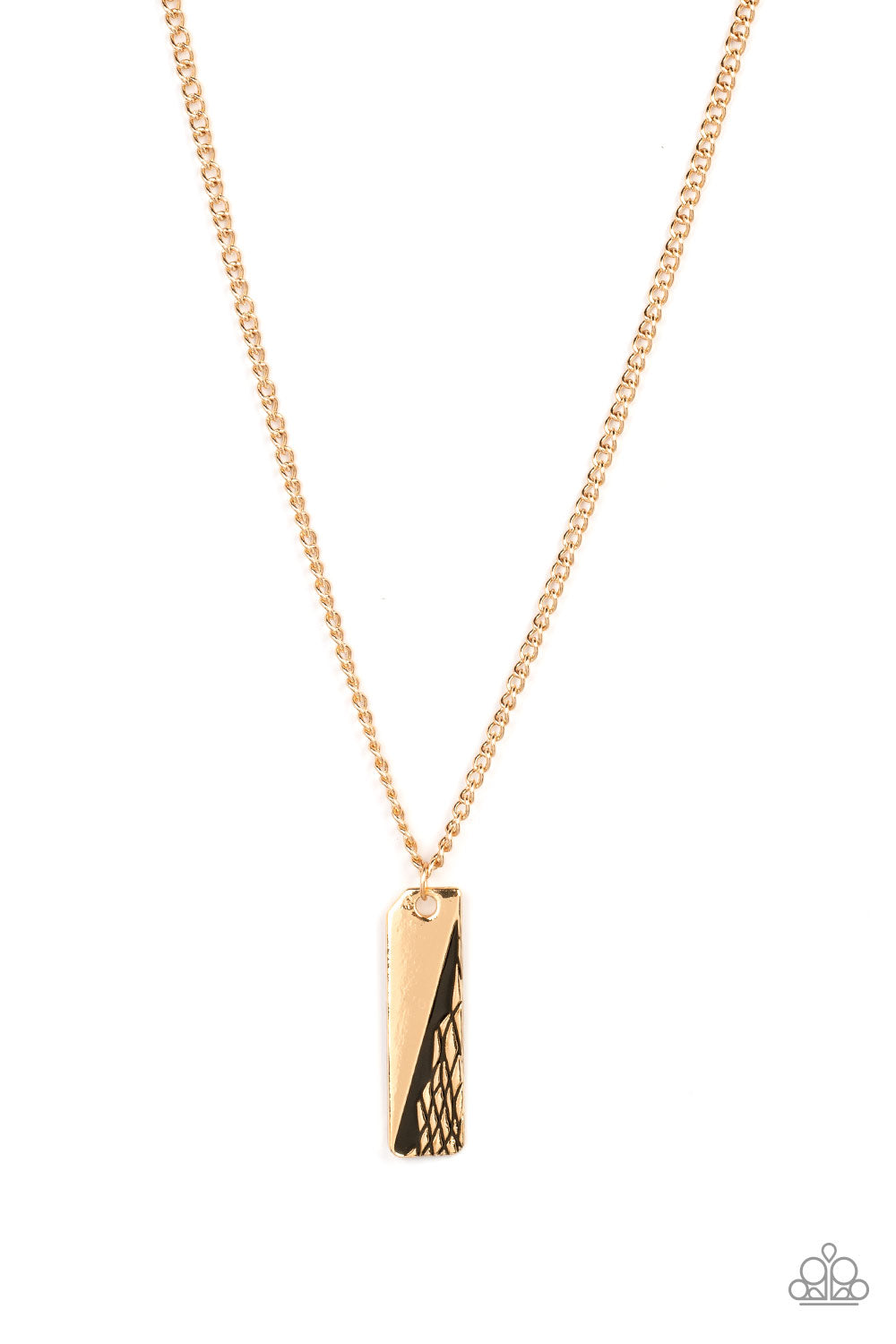 Tag Along - Gold necklace