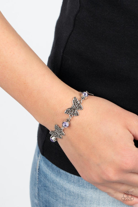 Tiene un ALA - Pulsera morada