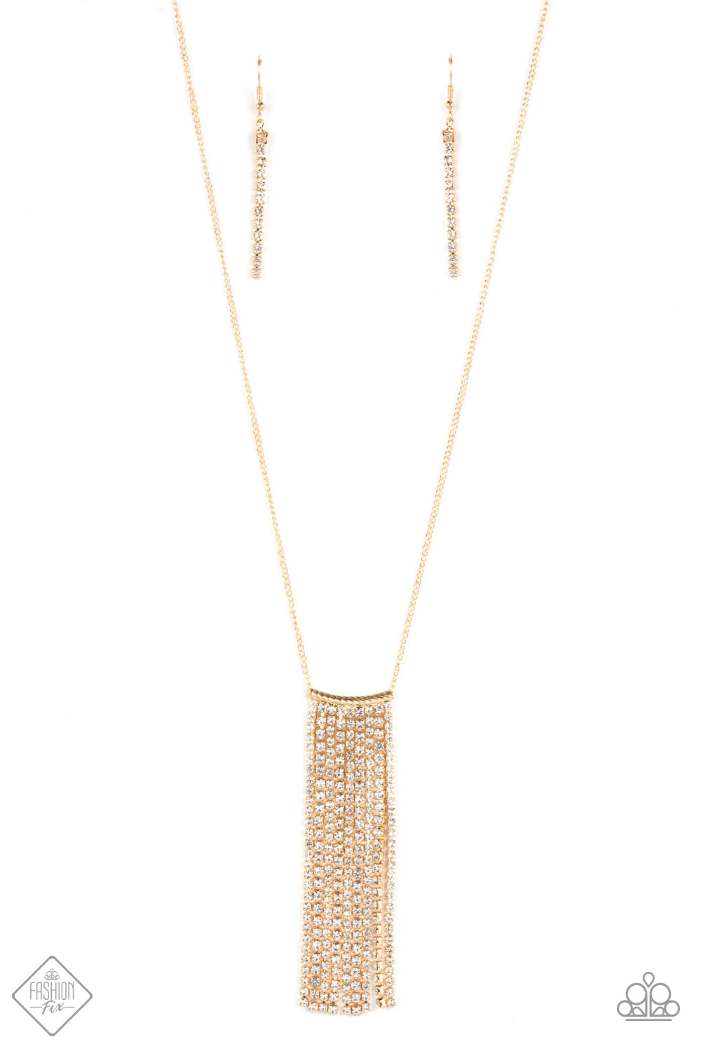 Stellar Crescendo - Gold necklace fashion fix july 22'