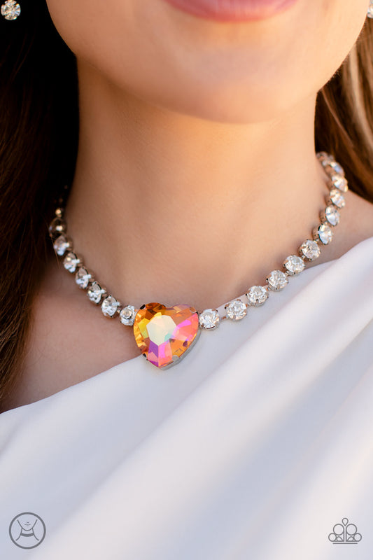 Heart in My Throat - Orange necklace(LOP OCT 22')