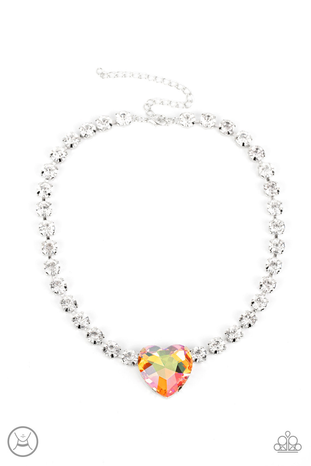 Heart in My Throat - Orange necklace(LOP OCT 22')