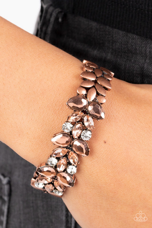 Glacial Gleam - Copper bracelet