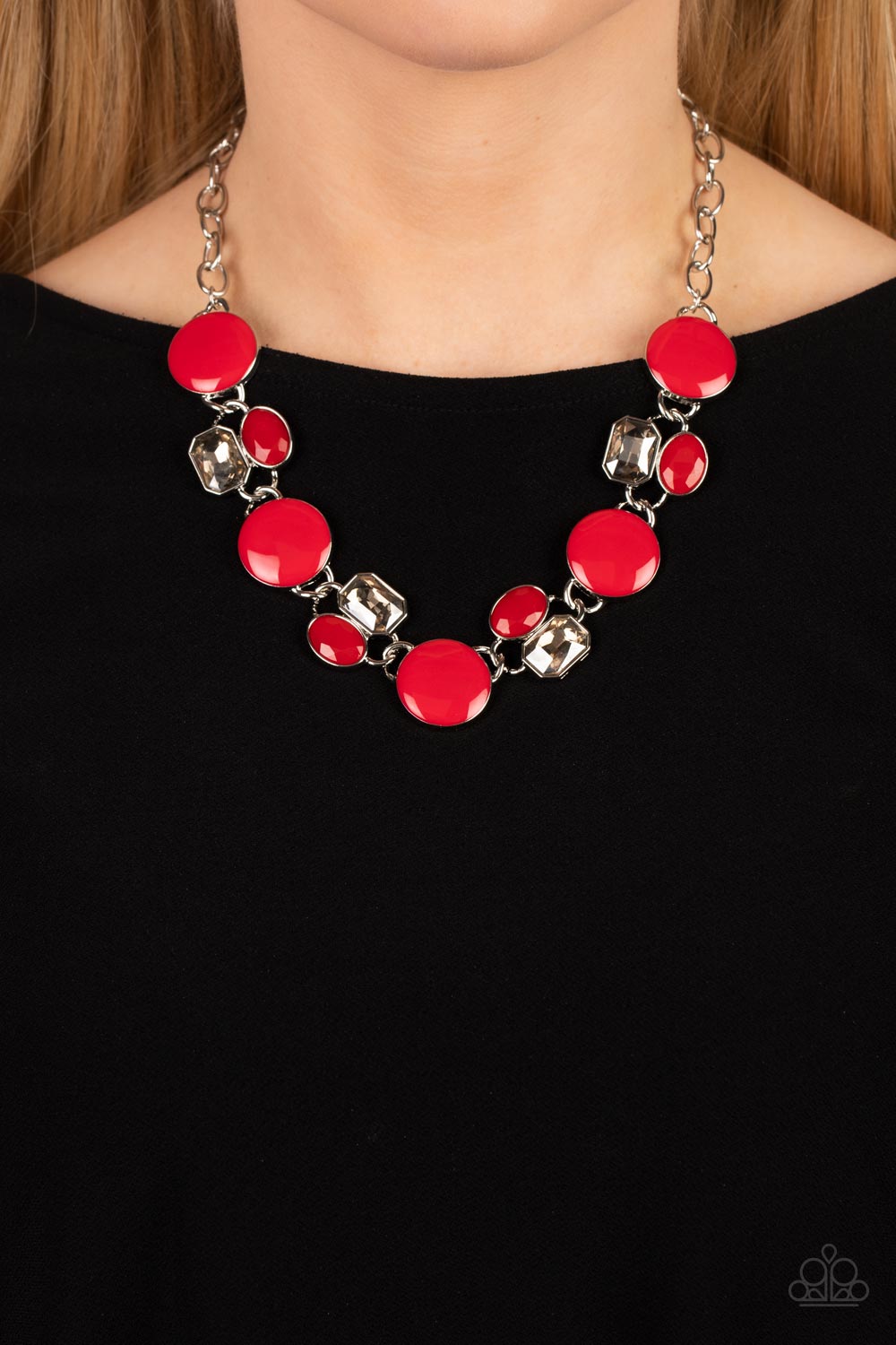 Soñando en MULTICOLOR - Collar rojo