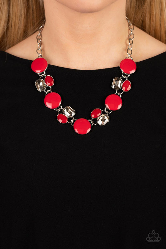 Soñando en MULTICOLOR - Collar rojo