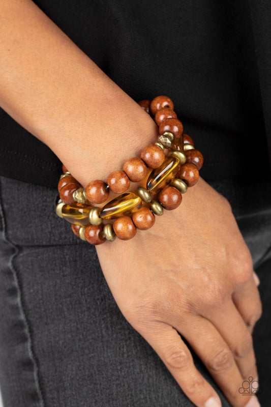 WILD-Mannered - Brass bracelet