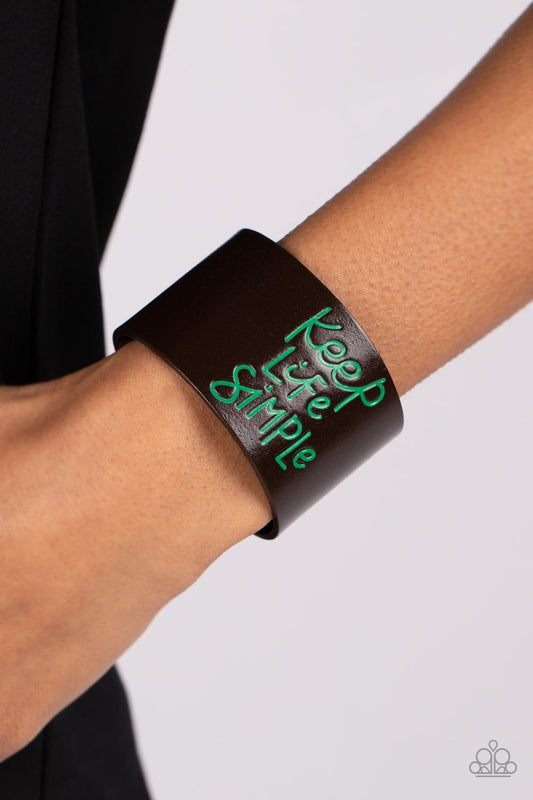 Simplemente impresionante - Pulsera verde
