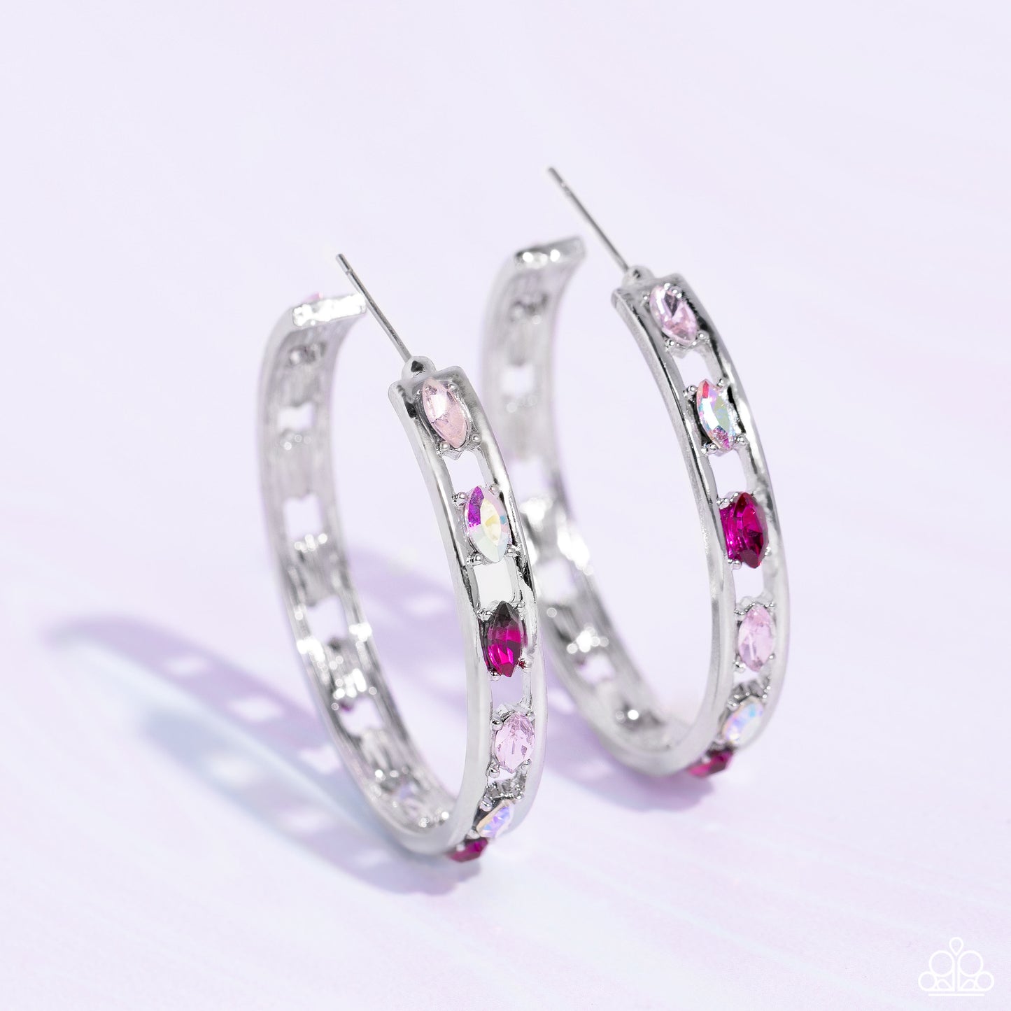 The Gem Fairy - Pink earrings LOP Feb 22'