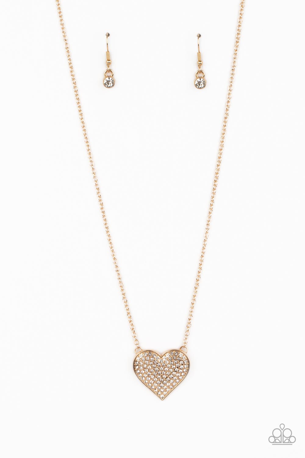 Spellbinding Sweetheart - Gold necklace