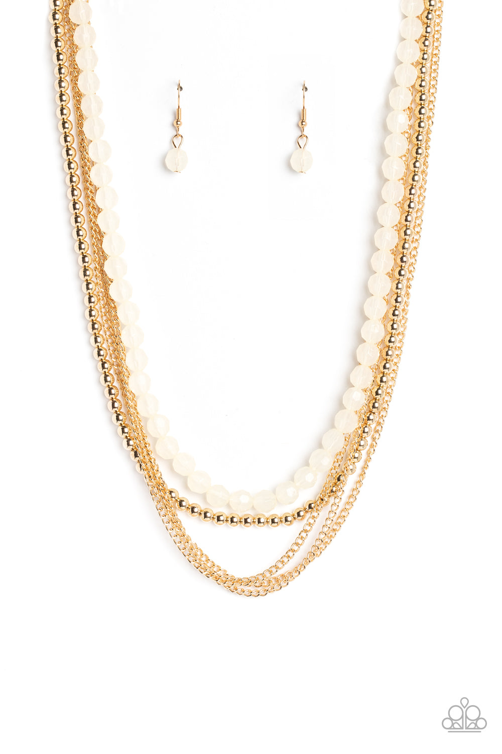 Boardwalk Babe - Gold necklace