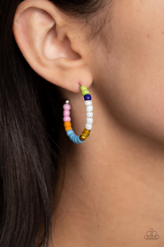 Multicolored Mambo - Multi earrings