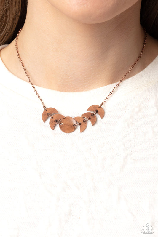 LUNAR Has It - Copper necklace