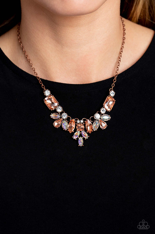 Prima Donna Dazzle - Copper necklace