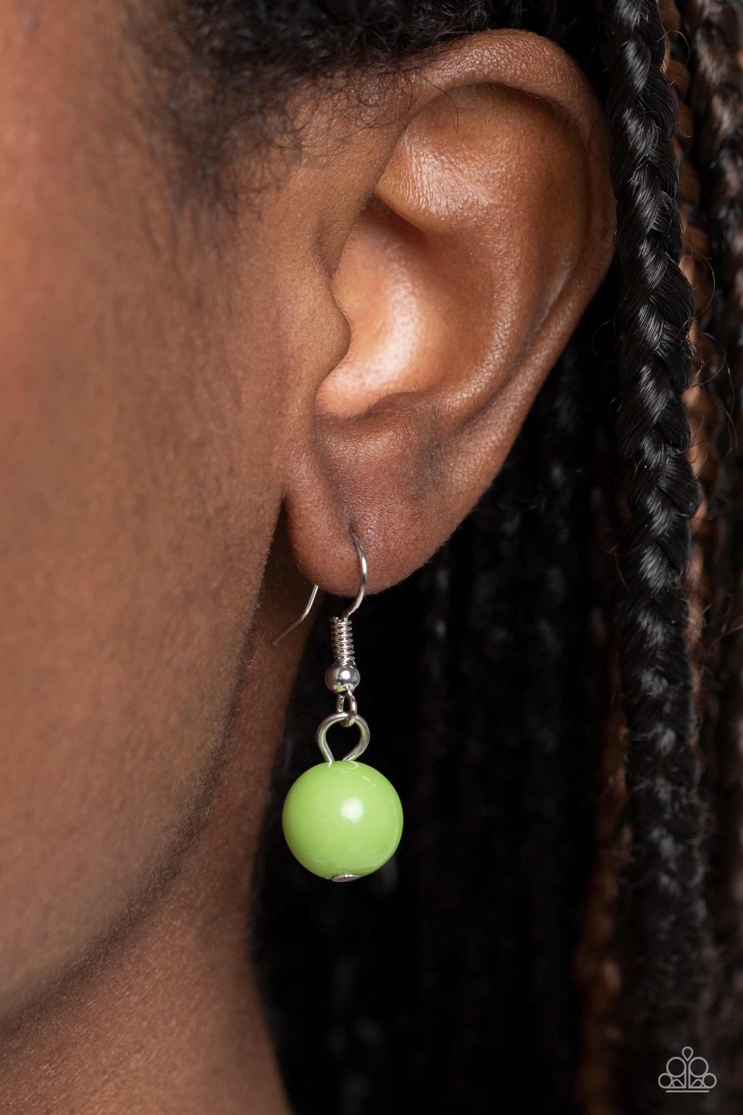 No Laughing SPLATTER - Collar verde