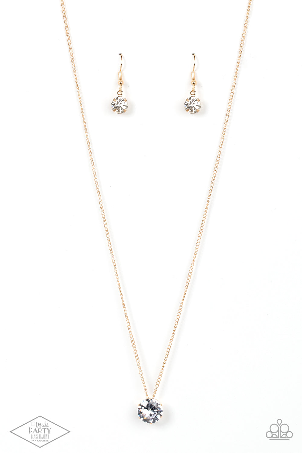 What A Gem - Gold necklace