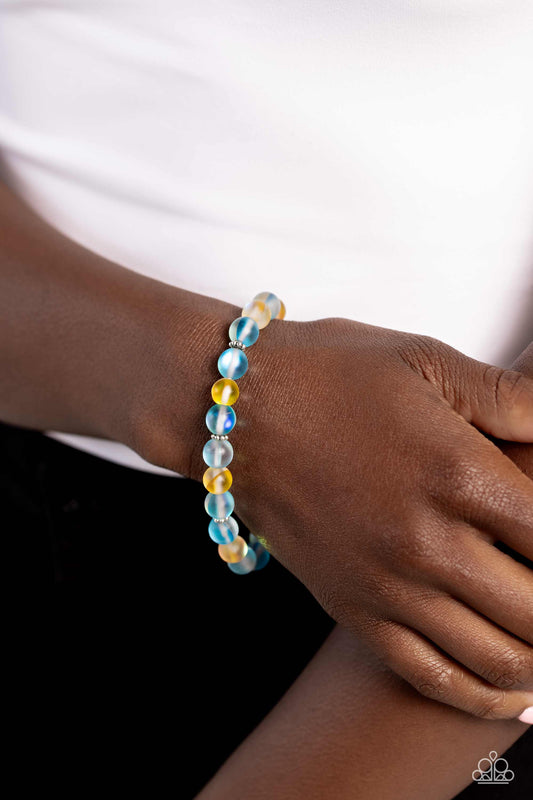 Clear Craze - Blue bracelet