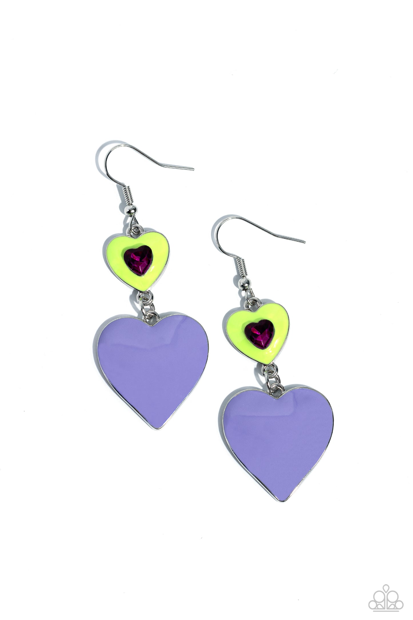 Flirting with Fashion - Green earrings